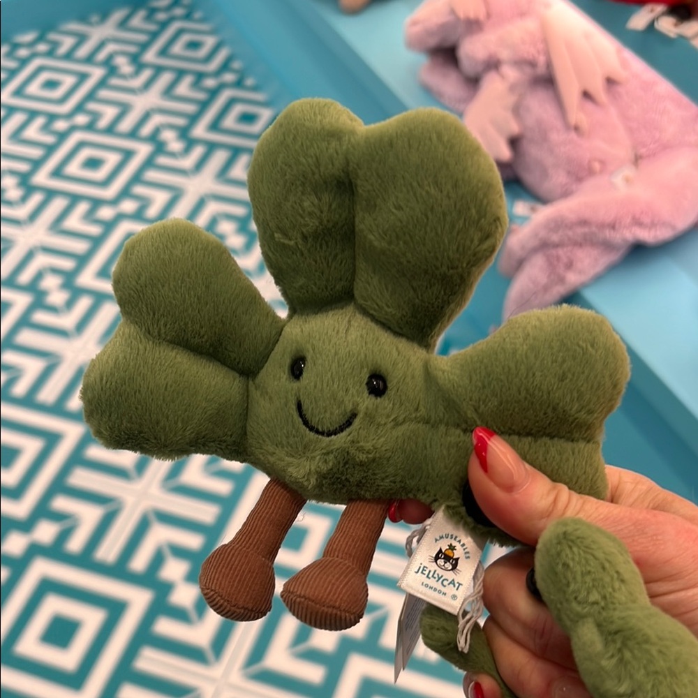 Jellycat Shamrock ☘️ Limited to Ireland